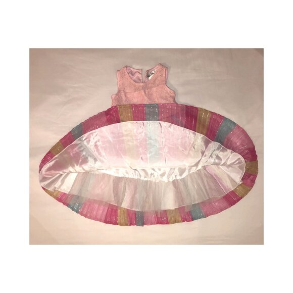 DRESS, 3T, RARE EDITIONS, rainbow - Picture 4 of 6